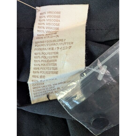 NWT Anthropologie Let Me Be Dress Women Small Black Sweetheart Ruffle Tier Maxi - Picture 10 of 10